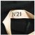Autre Marque N°21 23S-G061-5336 Top in Acetato e Rayon Nero - vista 4