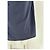 Vestido drapeado de algodón azul marino Frame Denim S - vista 5