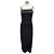 Maje schwarzes Polyester Kleid Größe 36