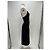 Maje schwarzes Polyester Kleid Größe 36 - Ansicht 3