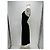 Maje schwarzes Polyester Kleid Größe 36 - Ansicht 4