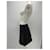 Falda de cuero negra Eric Bompard Negro - vista 4