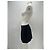 Anine Bing Mini falda negra de lino Negro - vista 4