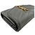 Billetera tri-fold V-Stitch gris Saint Laurent Castaño - vista 3