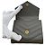 Billetera tri-fold V-Stitch gris Saint Laurent Castaño - vista 7