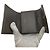 Billetera tri-fold V-Stitch gris Saint Laurent Castaño - vista 8