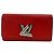 Twist Cartera larga de cuero Epi Louis Vuitton Roja