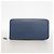 Hermès Azap Lang Wallet aus blauer Epsom-Leder - Ansicht 12