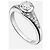 Bulgari Incontro d’Amore Diamantring aus Platin Größe 54 Silber - Ansicht 3