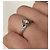 Bulgari Incontro d’Amore Diamantring aus Platin Größe 54 Silber - Ansicht 8