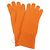 Warme Cashmere-Handschuhe von Hermès Orange
