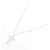 Tiffany & Co Collana Croce Bezel Tiffany - vista 2