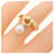 Tiffany & Co Tiffany Akoya Perlenring Golden  - Ansicht 5