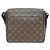 Borsa a Spalla Louis Vuitton Monogram Macassar District PM M40935 Marrone - vista 2