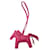 Charm per borsa accessorio Rodeo PM di Hermès Rosa  - vista 1