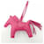 Charm per borsa accessorio Rodeo PM di Hermès Rosa  - vista 2