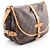 Louis Vuitton Saumur 30 Monogram Shoulder Bag Brown - view 2