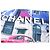 Sciarpa in seta Chanel per donne in rosa multicolore - vista 5