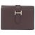 Cartera Hermès Bearn Combination Verso Azul Beige