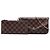 Pochette Félicie Pochette Felicie Damier Ebene Marrone Louis Vuitton - vista 8