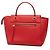Céline Belt bag in pelle di vitello micrograna rossa Celine Rosso - vista 2
