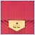 Prada Rosa Morbido Pelle Chevron Impunture Turn Lock Catena Crossbody - vista 6