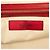 Borsa trapezoidale media in pelle rossa Rockstud di Valentino Rosso - vista 5