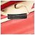Borsa trapezoidale media in pelle rossa Rockstud di Valentino Rosso - vista 6