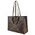 Louis Vuitton Bolsa OnTheGo GM Monograma Reverso Gigante Marrom - vista 3