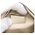 Gucci Mini Crossbody in Pelle Grana Bianca con Logo Bianco - vista 6