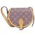 Borsa a Spalla Louis Vuitton Monogram LV Pop Tan Bianco Marrone Rosa