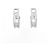 Tiffany & Co Orecchini Tiffany Atlas Hoop Bianco