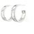 Tiffany & Co Orecchini Tiffany Atlas Hoop Bianco - vista 2