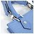 Borsa Louis Vuitton Epi Petite Sac Plat M80167 Blu - vista 6