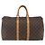 Borsa Keepall Louis Vuitton in tela Monogram 45 Marrone - vista 2