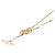 Collar de cadena T-bar de plata Bottega Veneta - vista 2