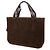 Borsa in pelle marrone Chanel - vista 2