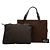 Borsa in pelle marrone Chanel - vista 7