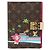 Custodia per passaporto Vivienne Couverture Monogram Louis Vuitton Marrone Rosa Multicolore