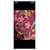 Conjunto Hermès de seda estampada Castaño Rosa Roja Multicolor Verde Amarillo - vista 5