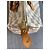 Borsa Speedy Louis Vuitton Damier Azur Beige - vista 5