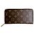 Cartera Zippy Louis Vuitton Castaño Monograma - vista 2