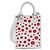 Borsa Louis Vuitton Epi Petite Sac Plat M81986 Bianco Rosso