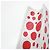 Borsa Louis Vuitton Epi Petite Sac Plat M81986 Bianco Rosso - vista 4