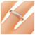 Tiffany & Co Tiffany Notes Ring aus Platin  - Ansicht 5