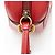 Borsa a tracolla mini GG Marmont in pelle Matelassé Gucci Rosso - vista 10