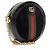 Bolso de hombro mini redondo Ophidia de ante Gucci Negro - vista 2