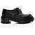 Hermès Kalbsleder Kelly First Oxford Slipper - Größe 7 / 37 Schwarz