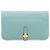 Portafoglio Hermès Togo Dogon Duo GM Blu
