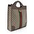 Gucci GG Supreme Ophidia Offene Handtasche Braun - Ansicht 2